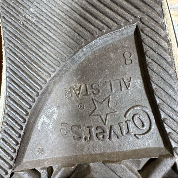 Converse Pink High Top Shoes Women’s Size 10 - Picture 9 of 12